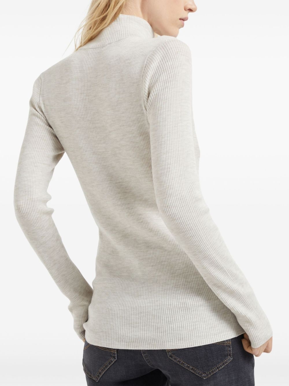 Brunello Cucinelli Sweaters Beige Wool