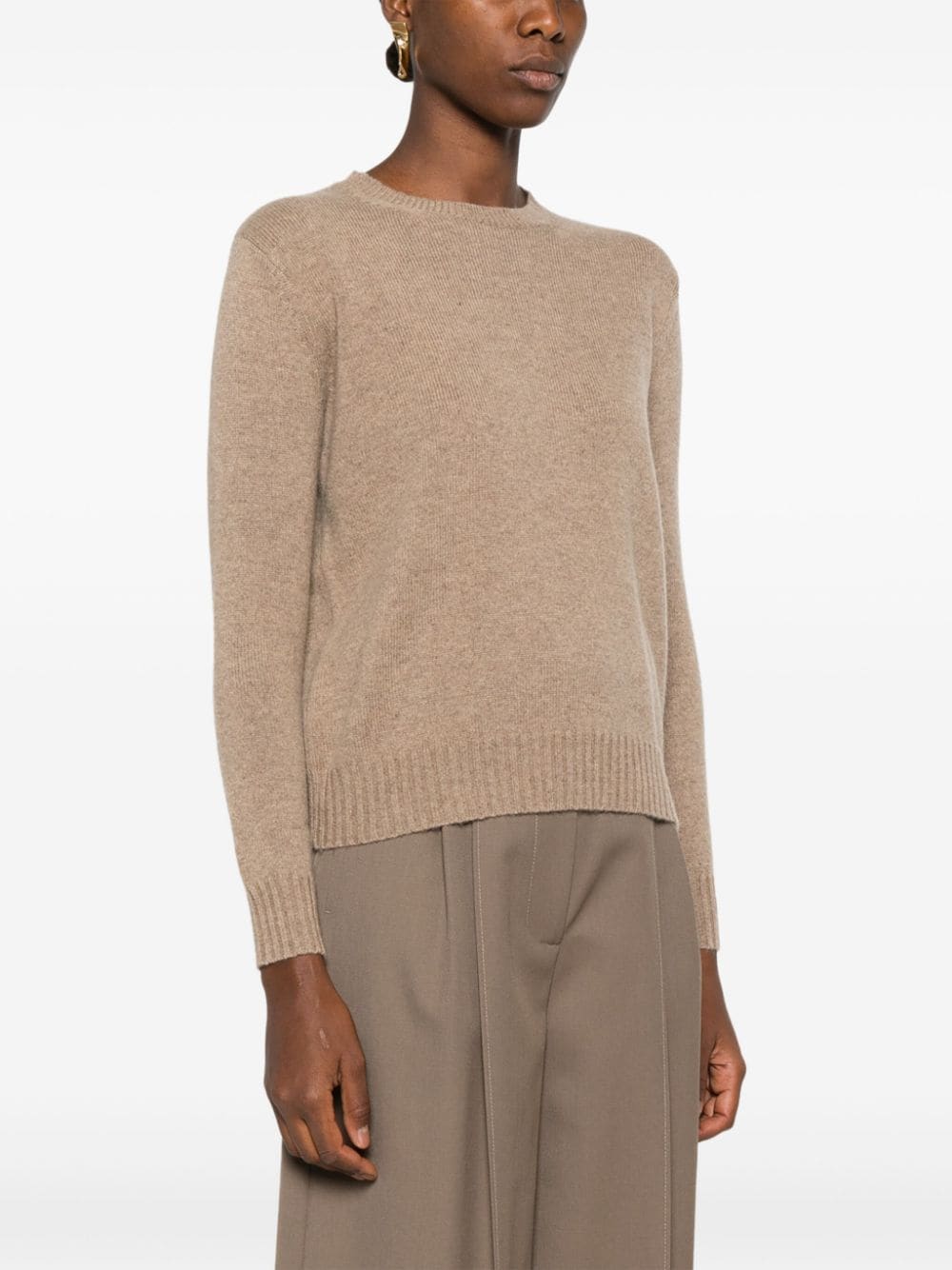 Max Mara Sweaters Beige Cashmere
