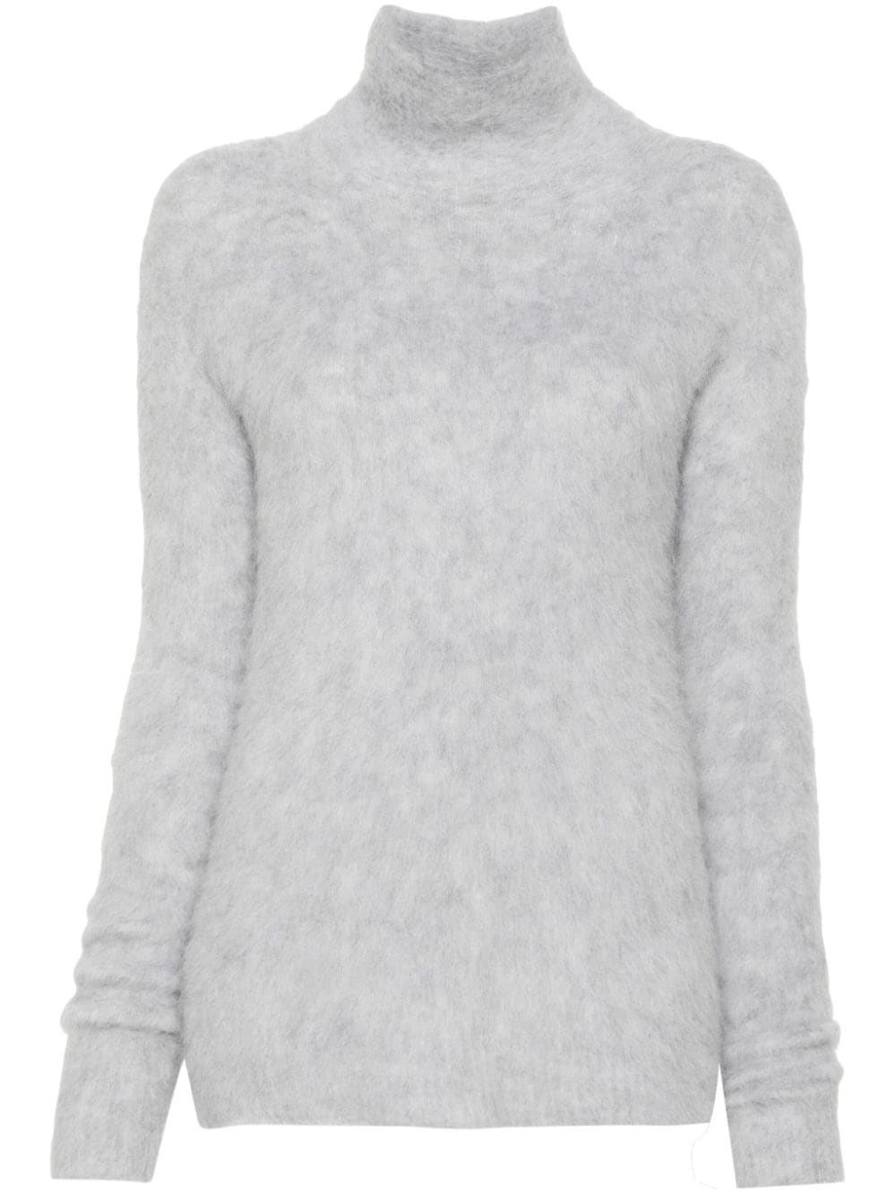 Sportmax Sweaters Grey Acpaca Polyamide Elastane