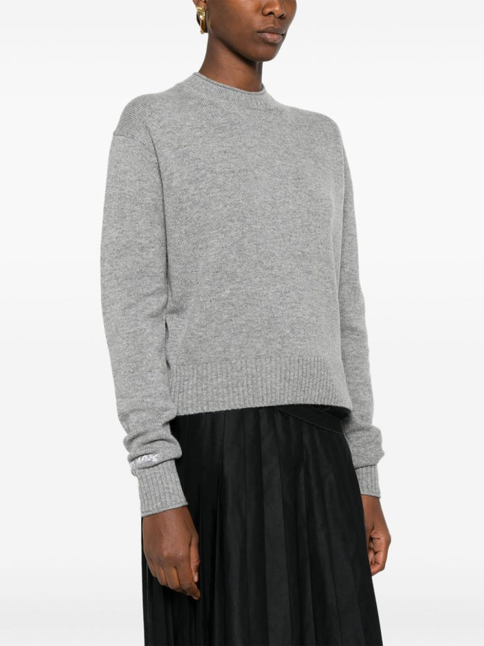 Sportmax Sweaters Grey Wool Cashmere