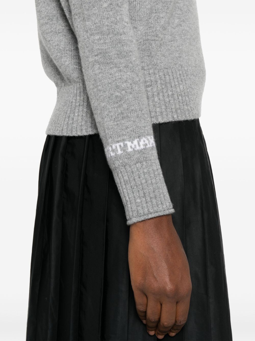 Sportmax Sweaters Grey Wool Cashmere