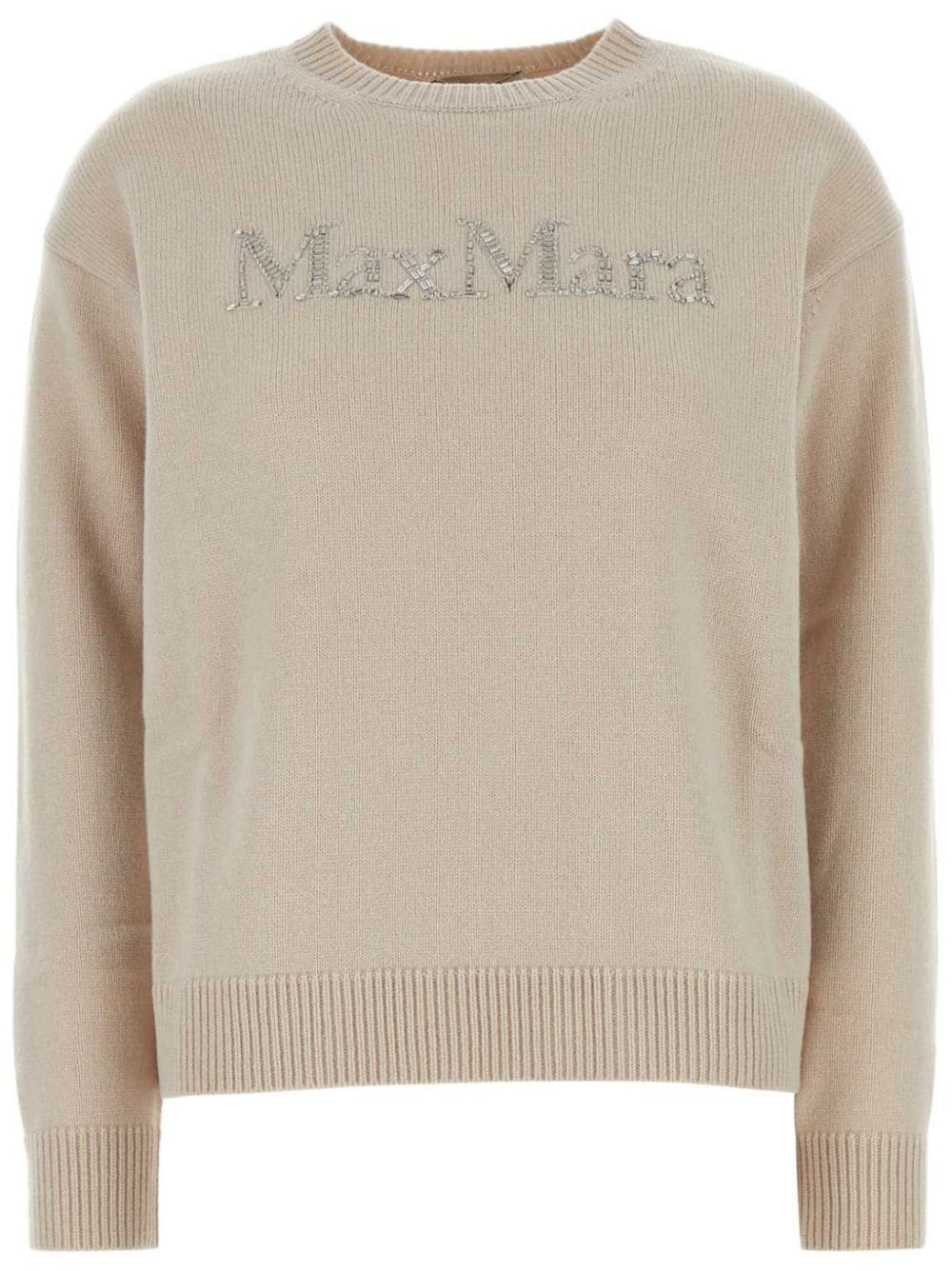 S Max Mara Sweaters Beige Wool Cashmere