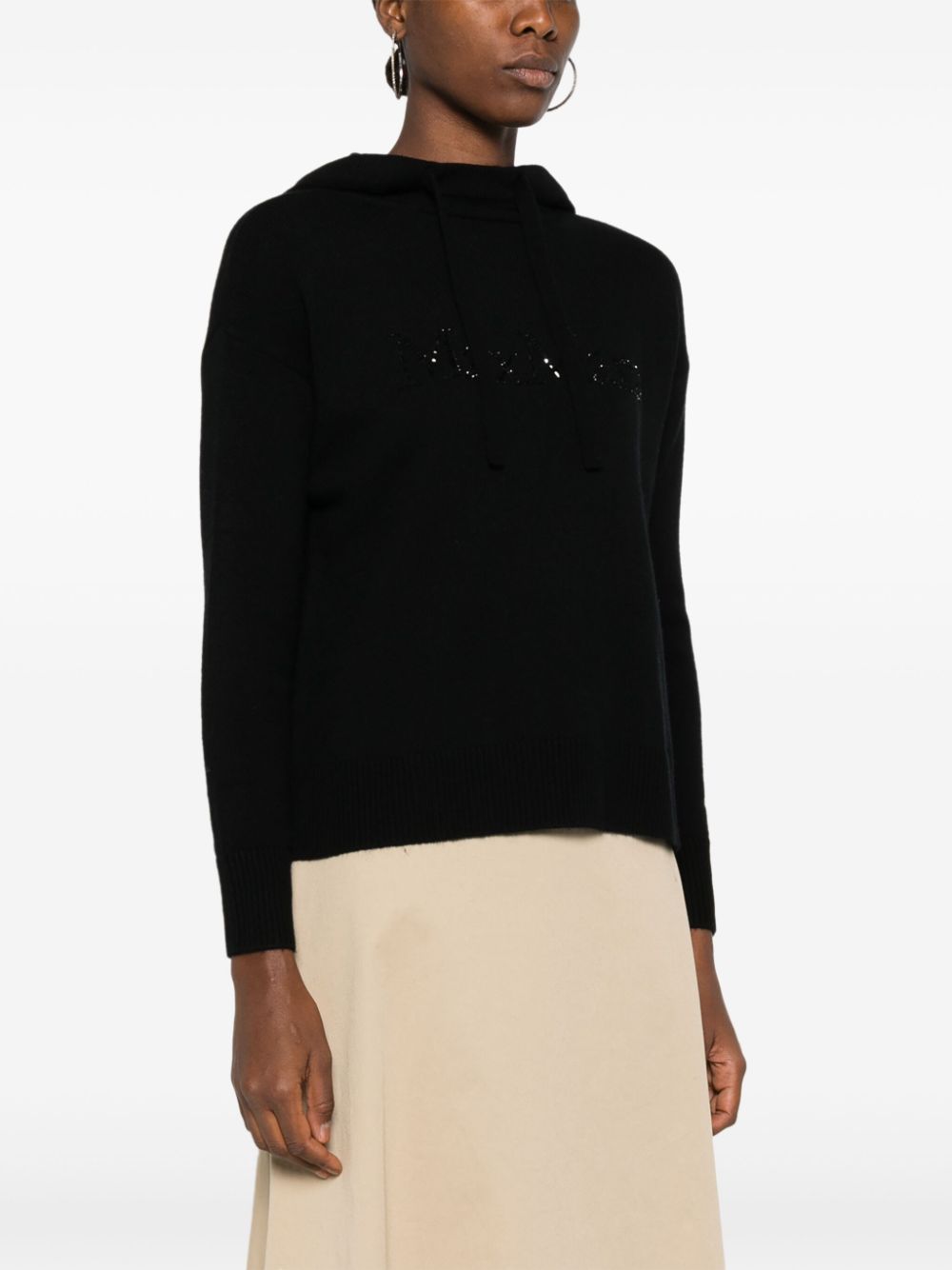 S Max Mara Sweaters Black Wool Cashmere