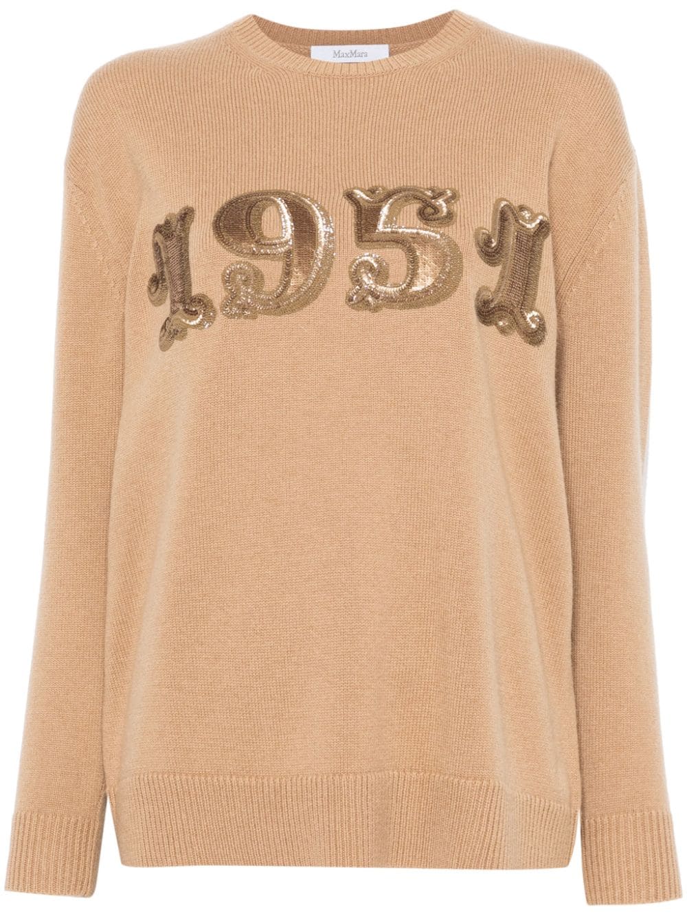 Max Mara Sweaters Camel Wool Cashmere