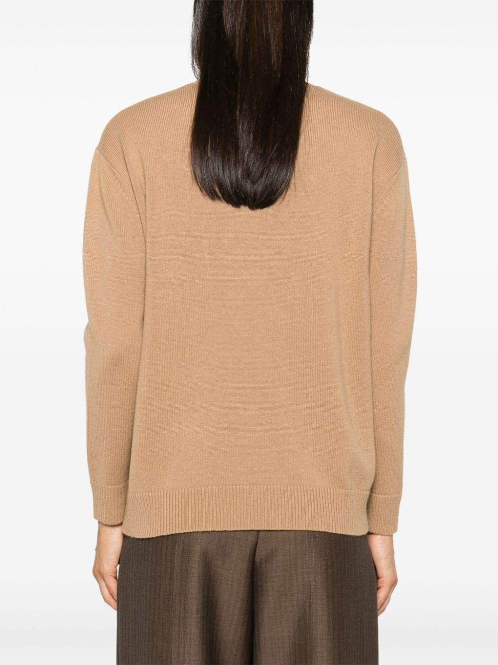 Max Mara Sweaters Camel Wool Cashmere