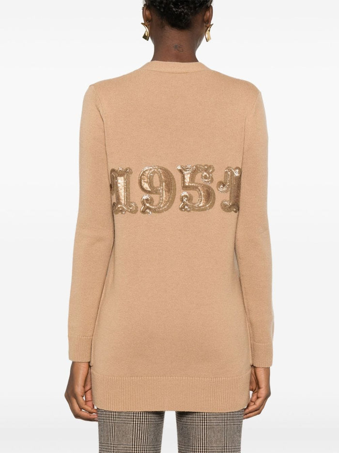 Max Mara Sweaters Camel Wool Cashmere