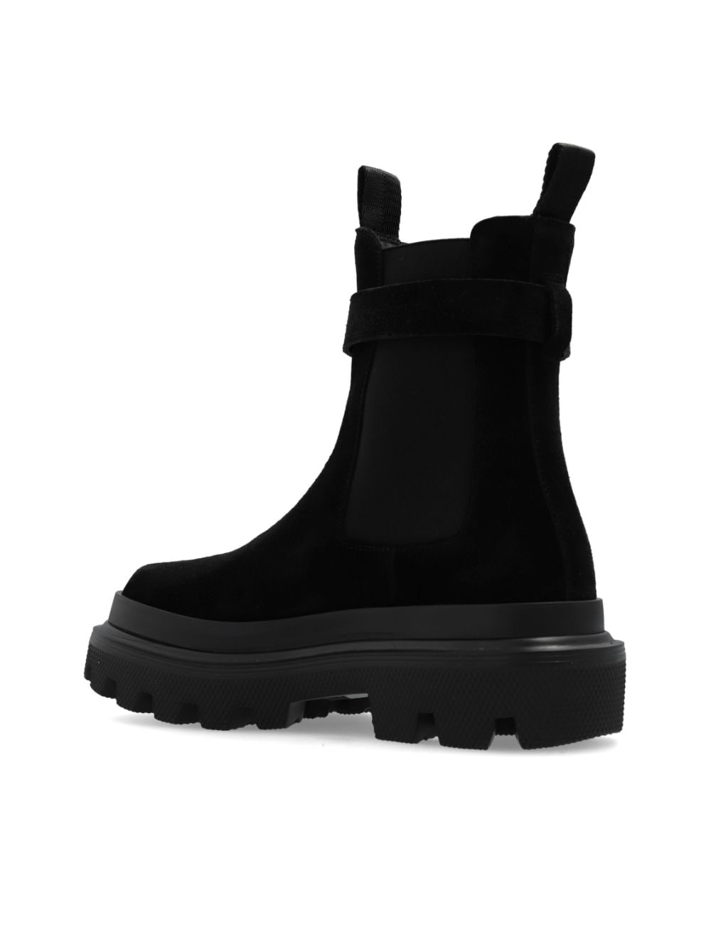 Dolce & Gabbana Boots Black Outer: Calf Suede