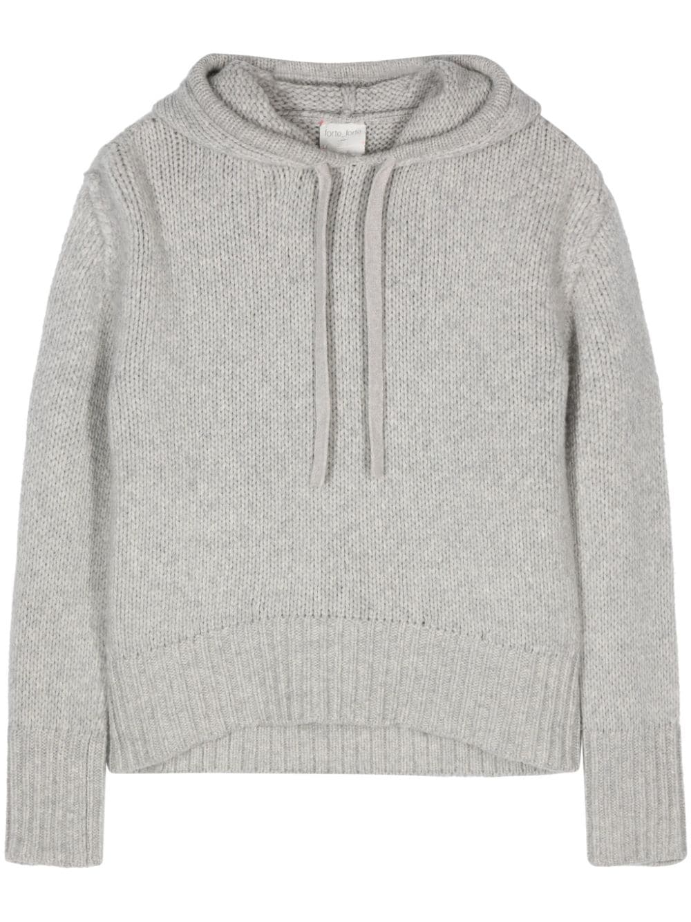 Forte Sweaters Grey Virgin Wool