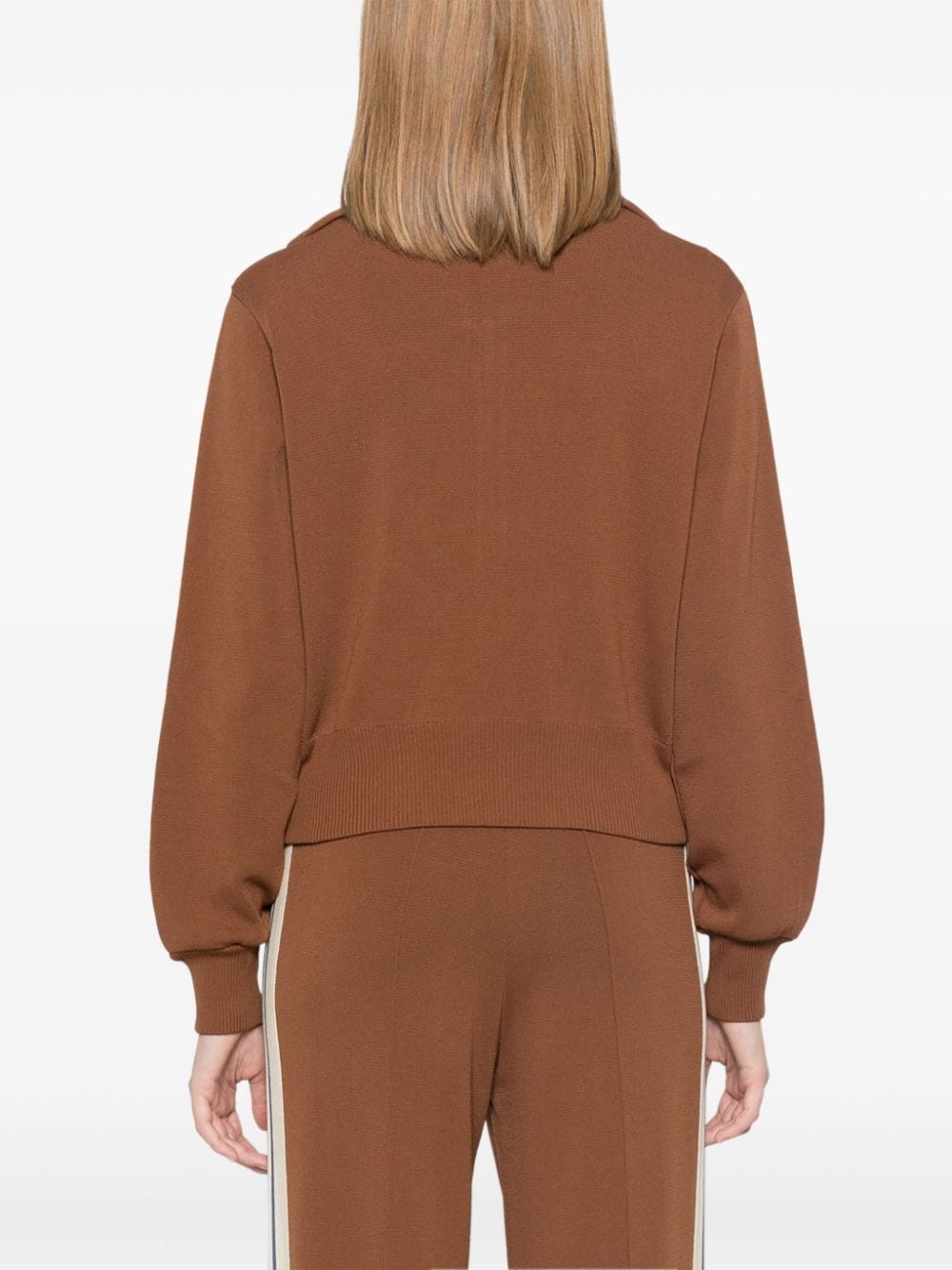 Autry Sweaters Brown Viscose Nylon