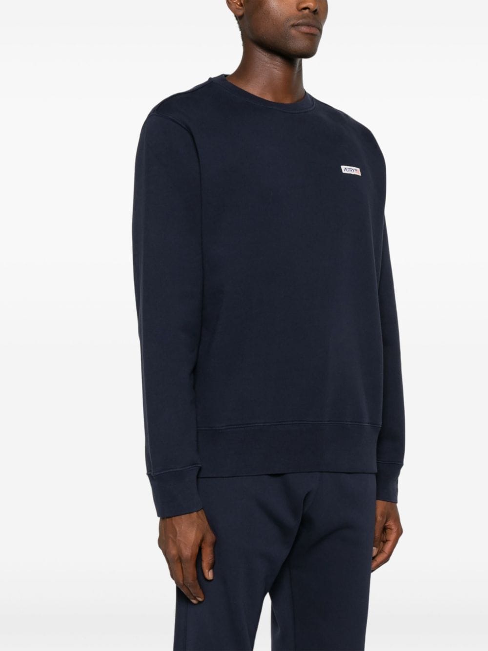 Autry Sweaters Blue Cotton