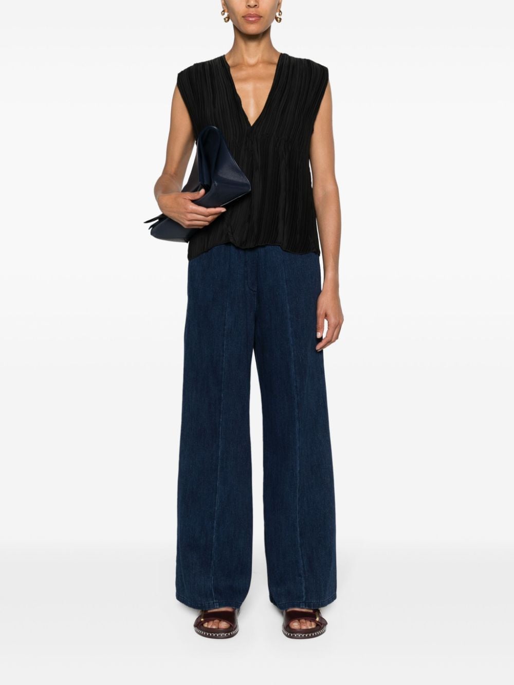 Forte Top Black Polyester