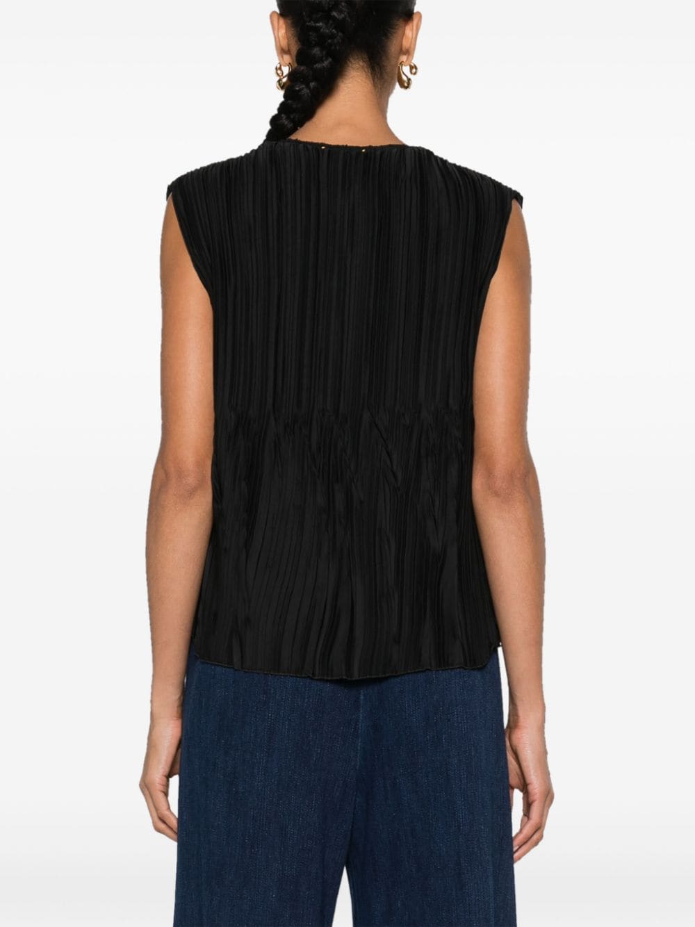 Forte Top Black Polyester