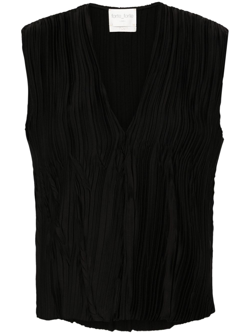 Forte Top Black Polyester