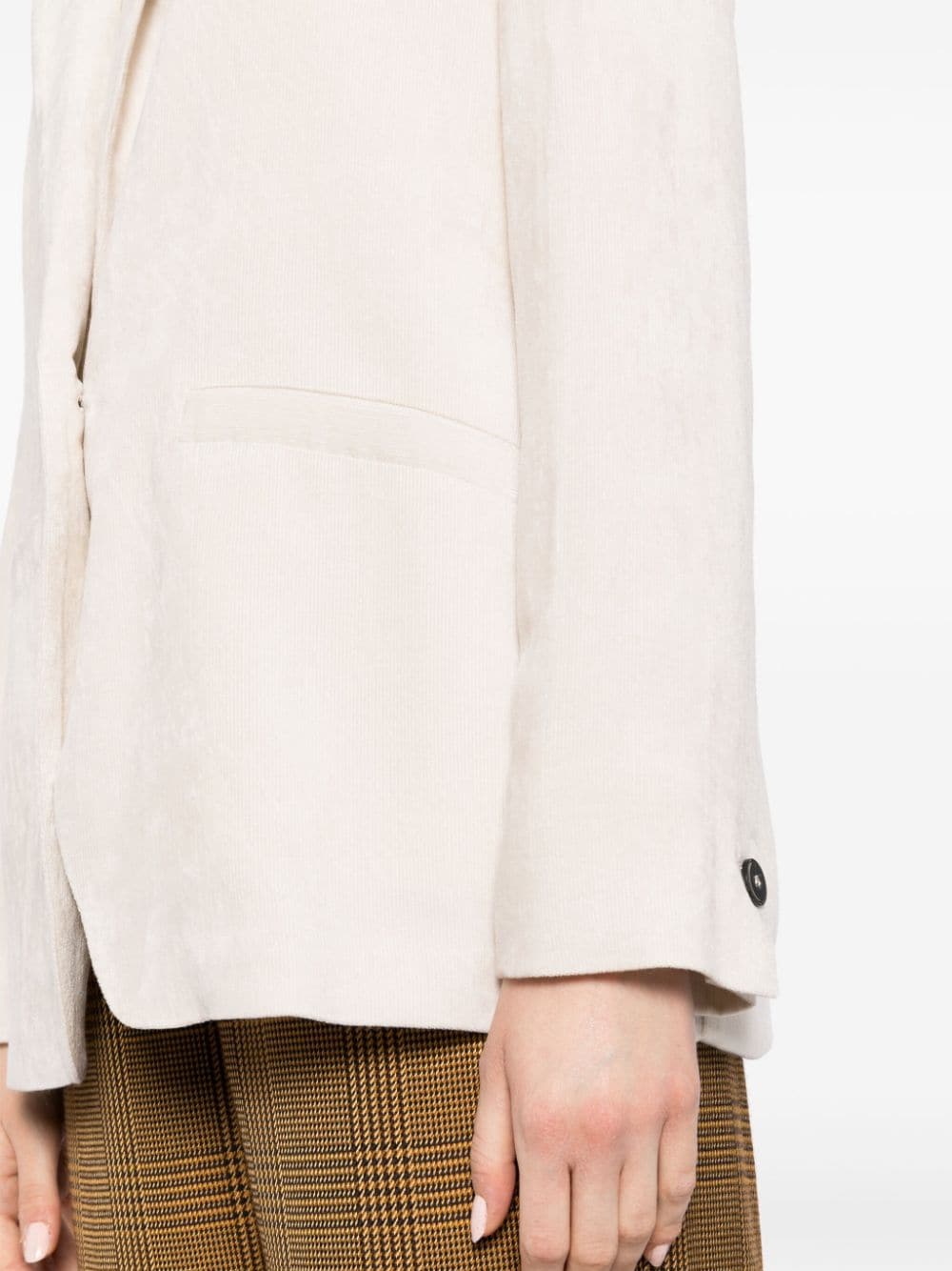 Forte Jackets Ivory Viscose
