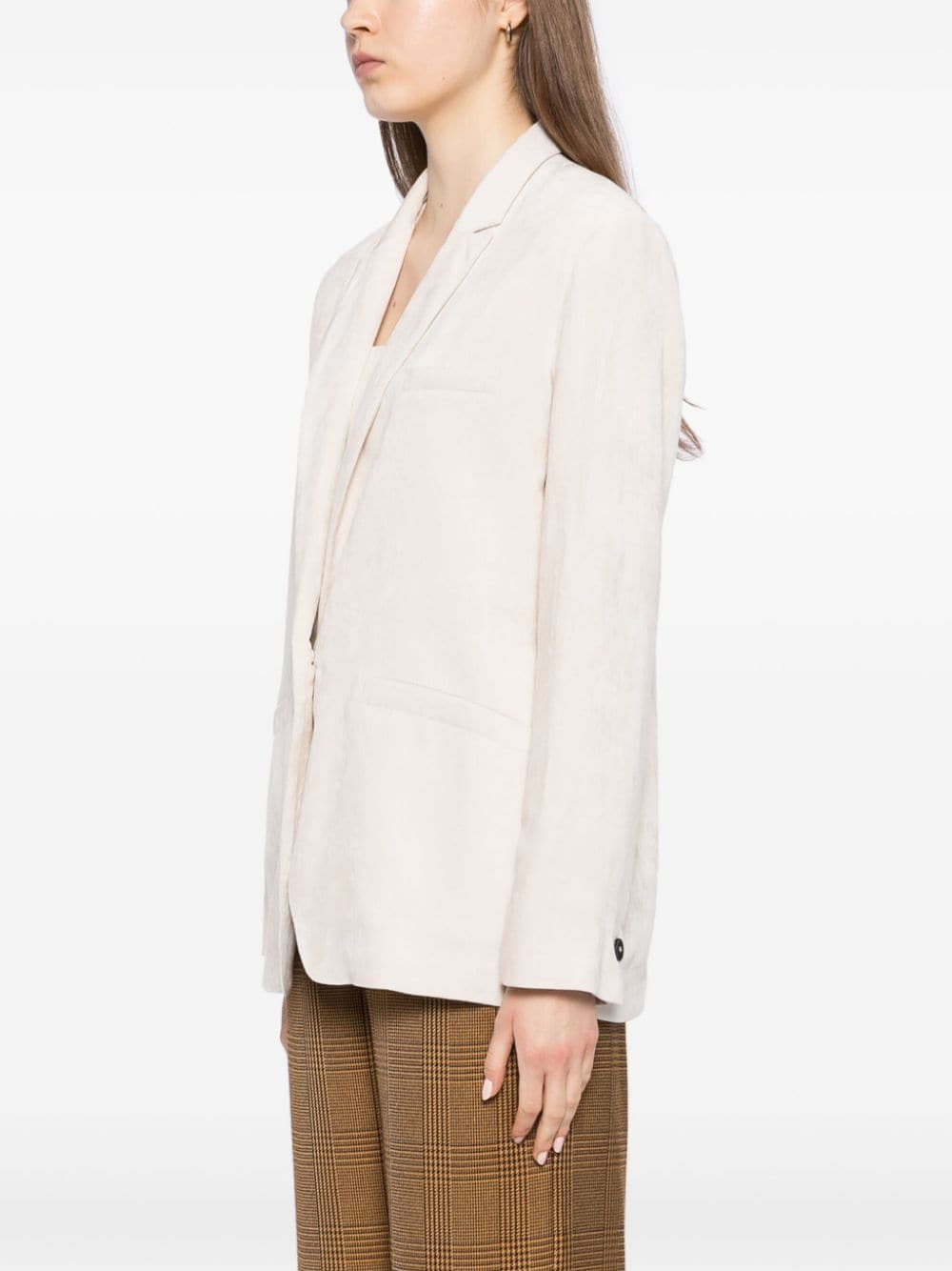 Forte Jackets Ivory Viscose