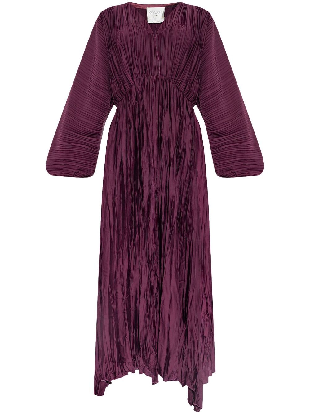 Forte Dresses Bordeaux Polyester
