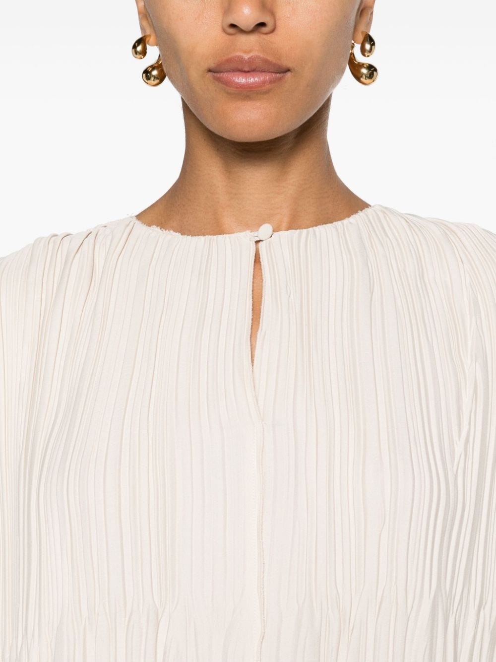 Forte Shirts Ivory Polyester