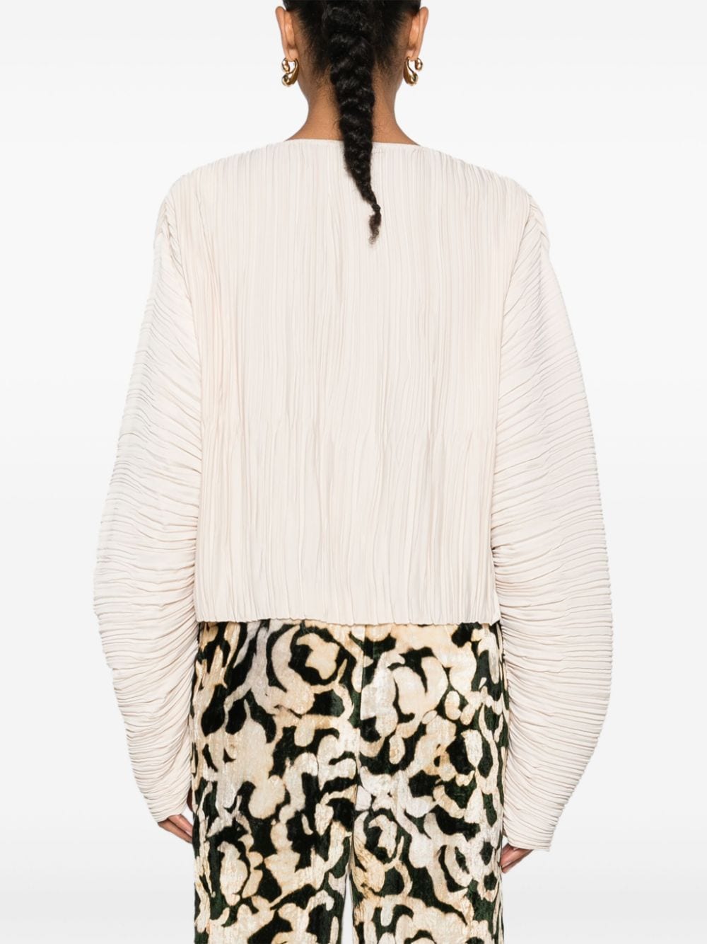 Forte Shirts Ivory Polyester