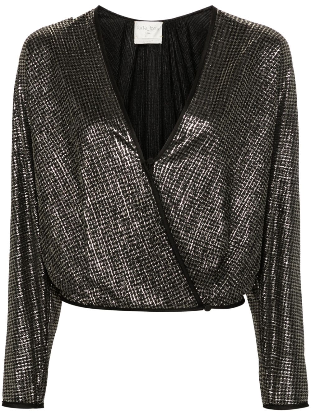 Forte Shirts Black Polyester
