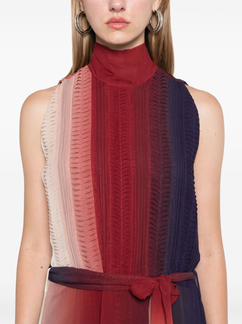 Forte Dresses Multicolour Polyester