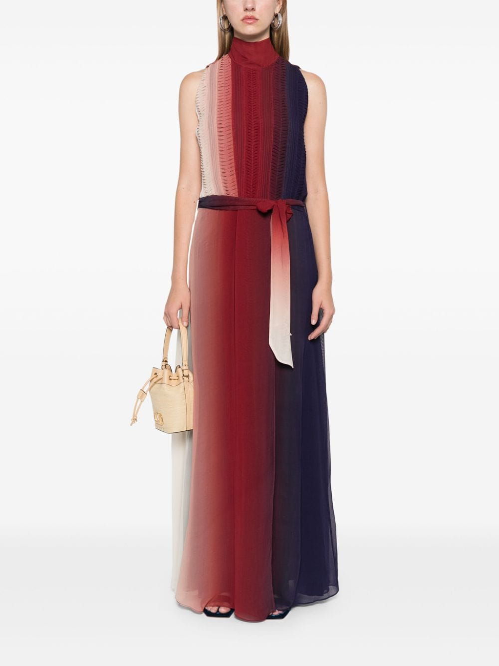 Forte Dresses Multicolour Polyester