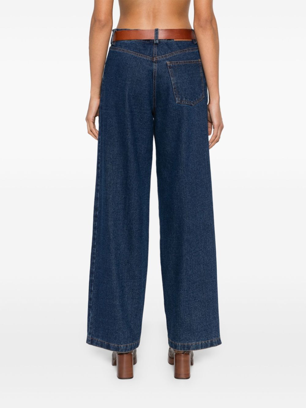 Forte Jeans Blue Cotton