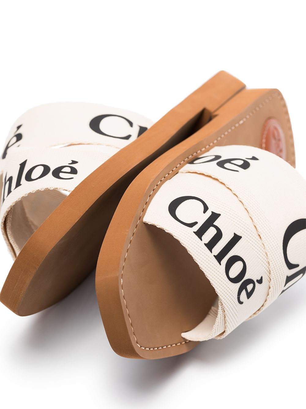 Chloè Sandals White Polyester