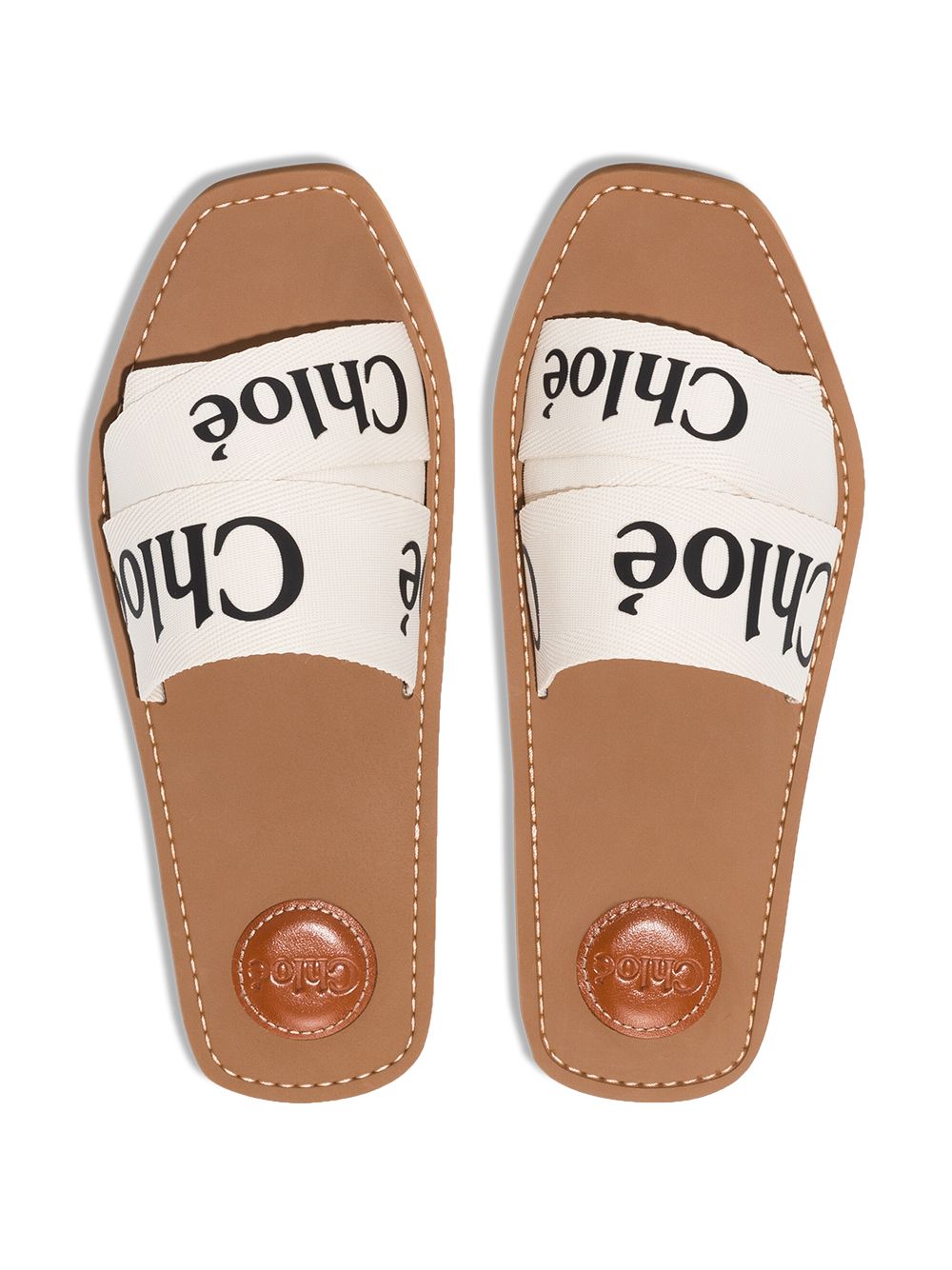 Chloè Sandals White Polyester