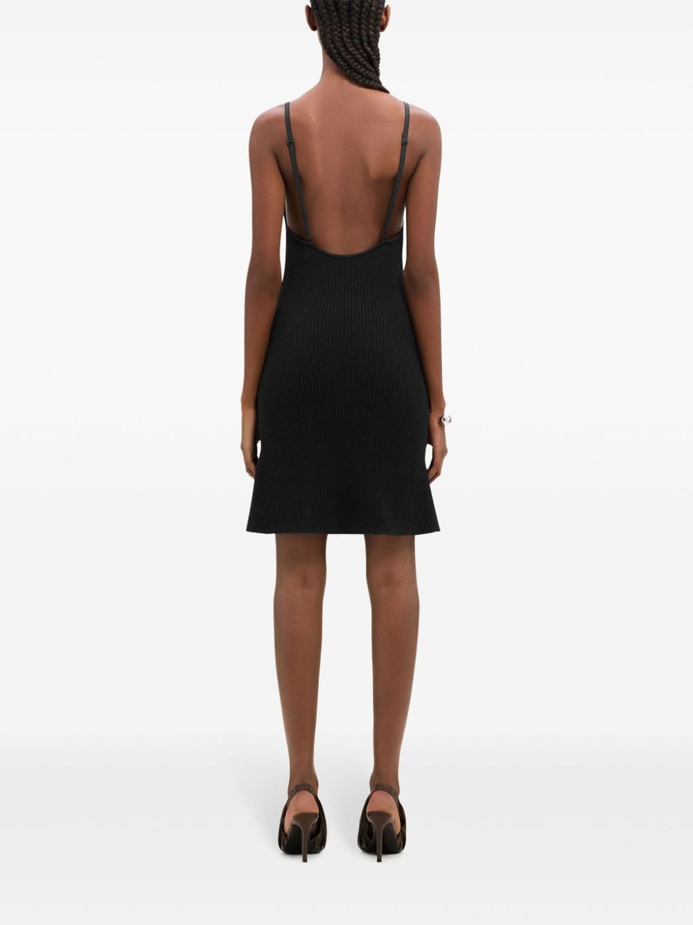 COURREGES PRE Dresses Black Viscose Polyester
