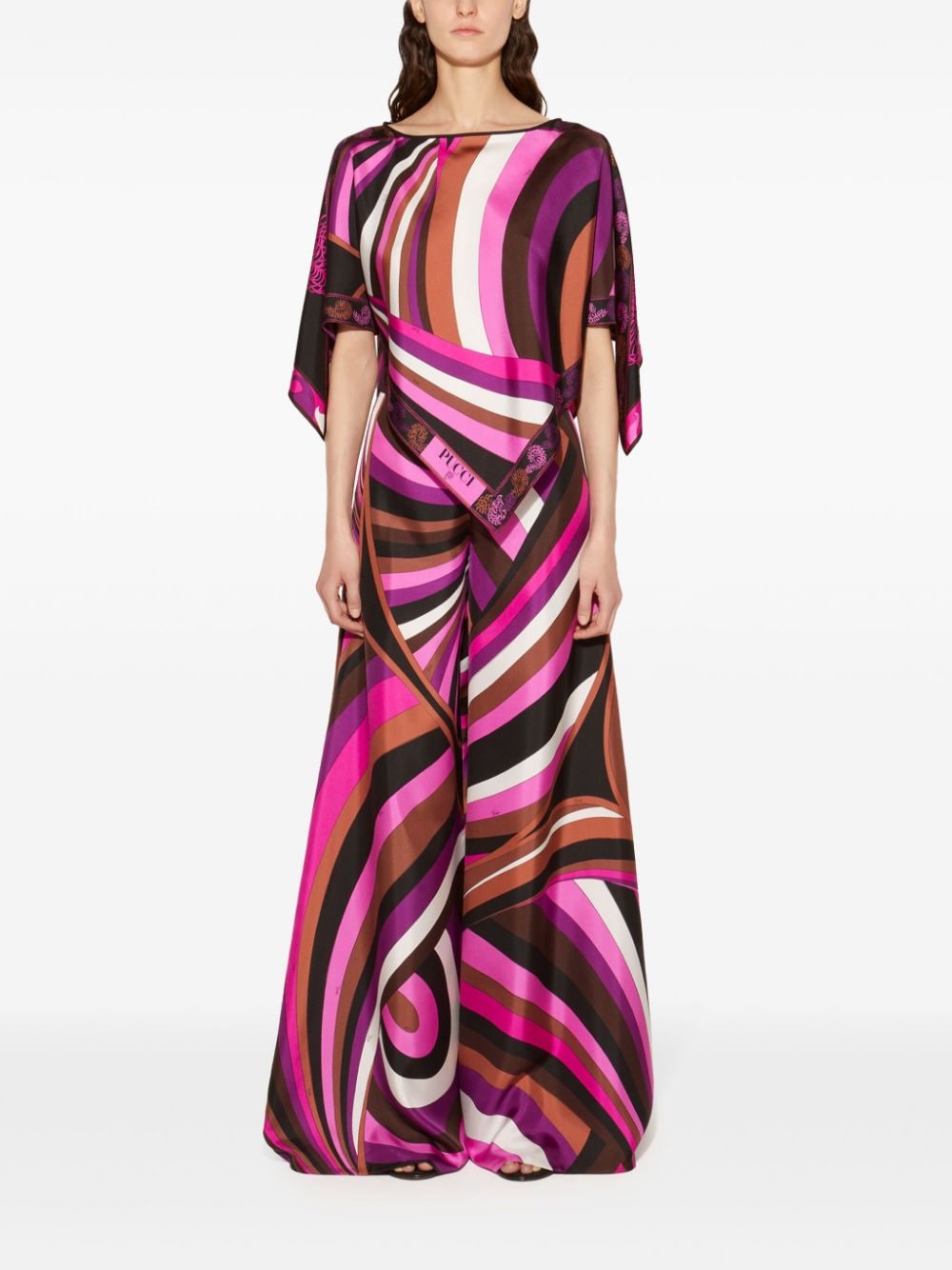 Pucci Top Fuchsia Fabric