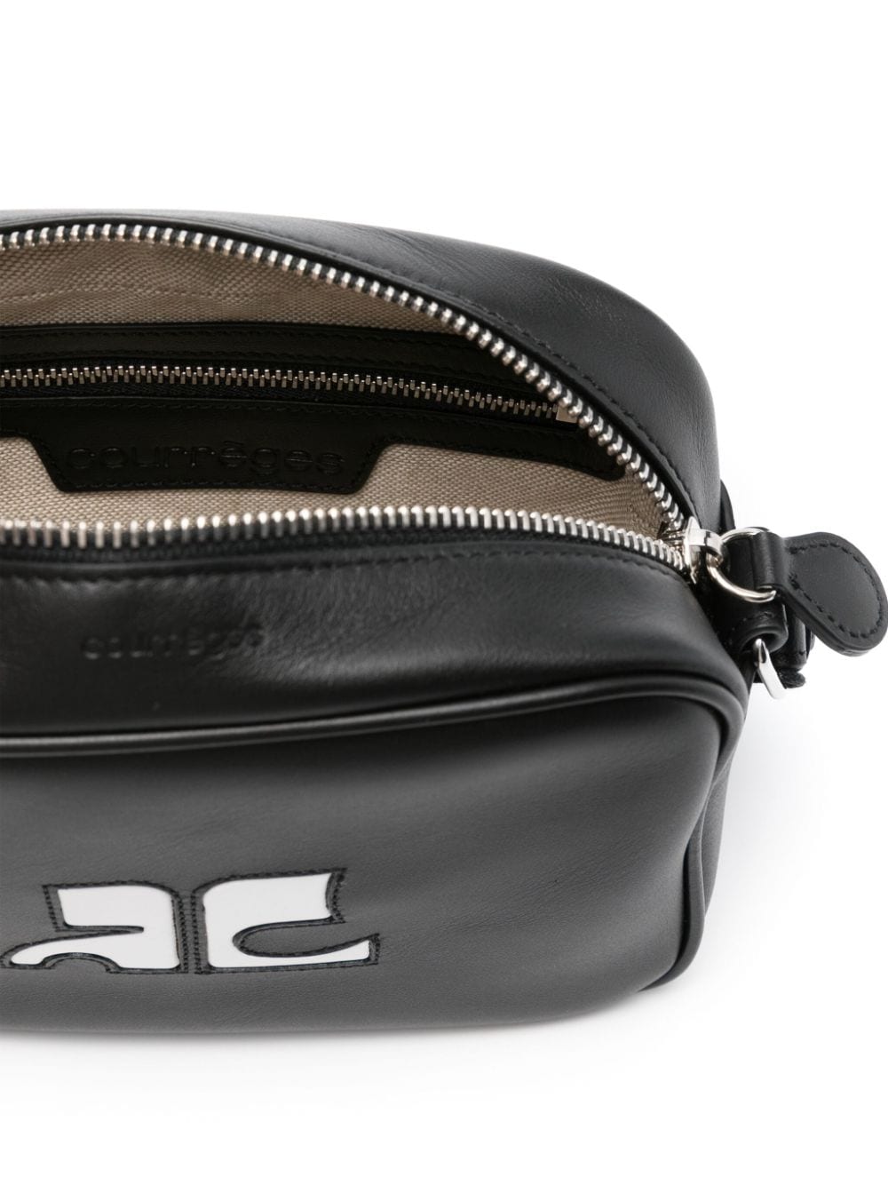 COURREGES RE-EDITION Bags Black Calf Leather