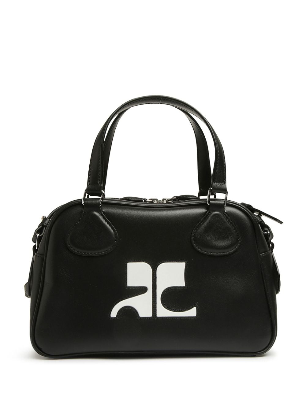 Courreges Re-Edition Bags Black Calf Skin