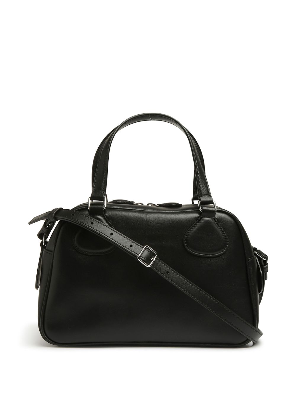 Courreges Re-Edition Bags Black Calf Skin