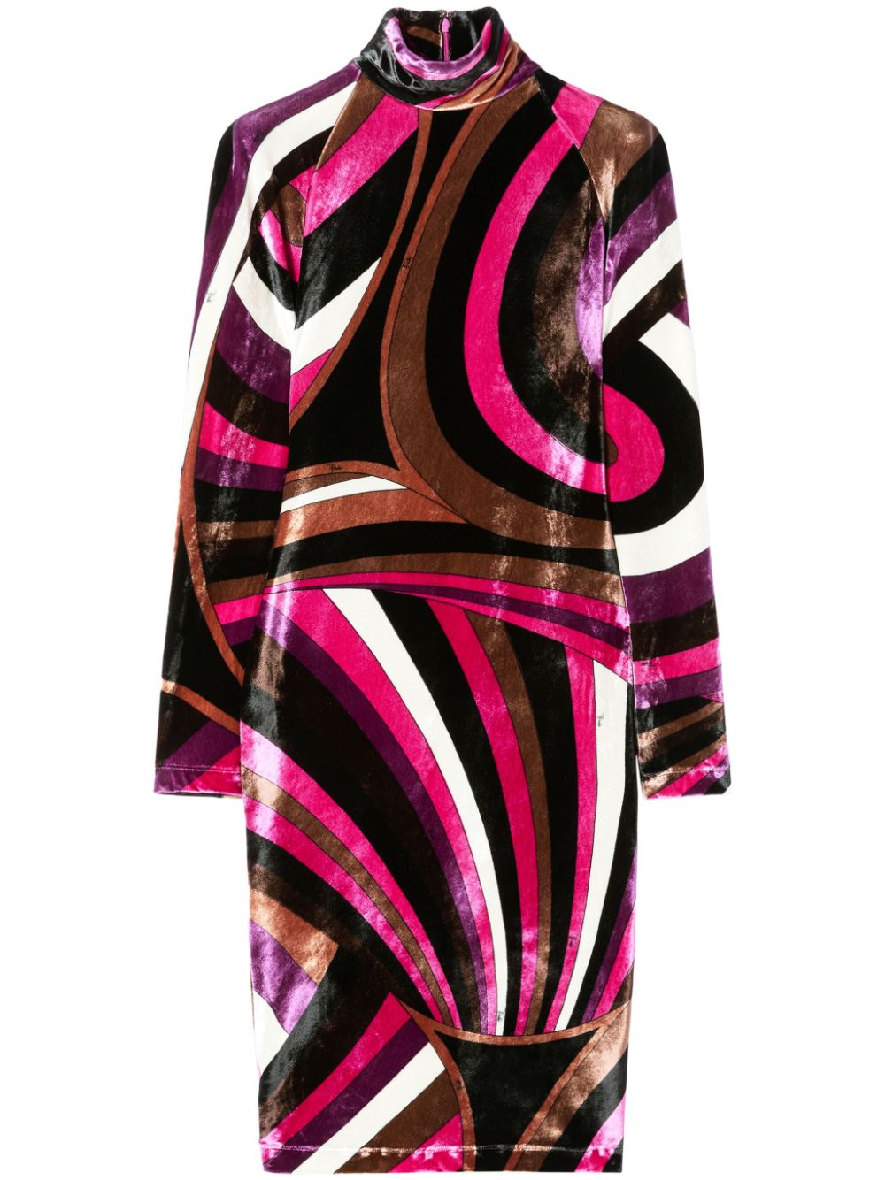Pucci Dresses Fuchsia Viscose Nylon Elastane