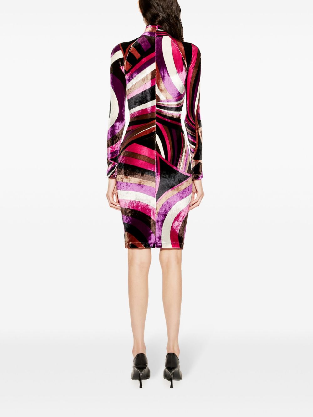 Pucci Dresses Fuchsia Viscose Nylon Elastane