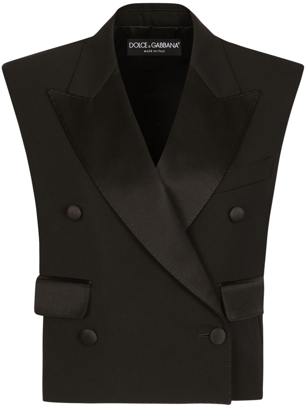 Dolce & Gabbana Sweaters Black Virgin Wool Silk Polyester