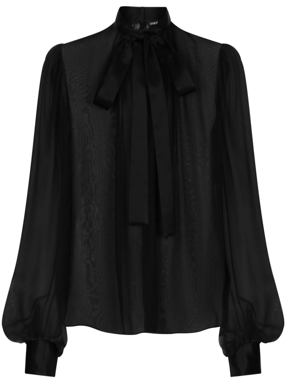 Dolce & Gabbana Shirts Black Silk
