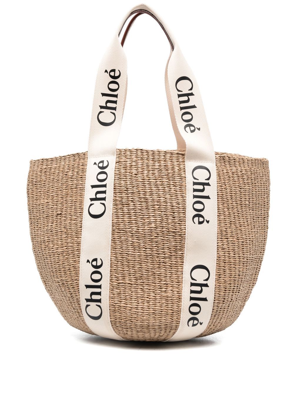 Chloè Bags White Raffia
