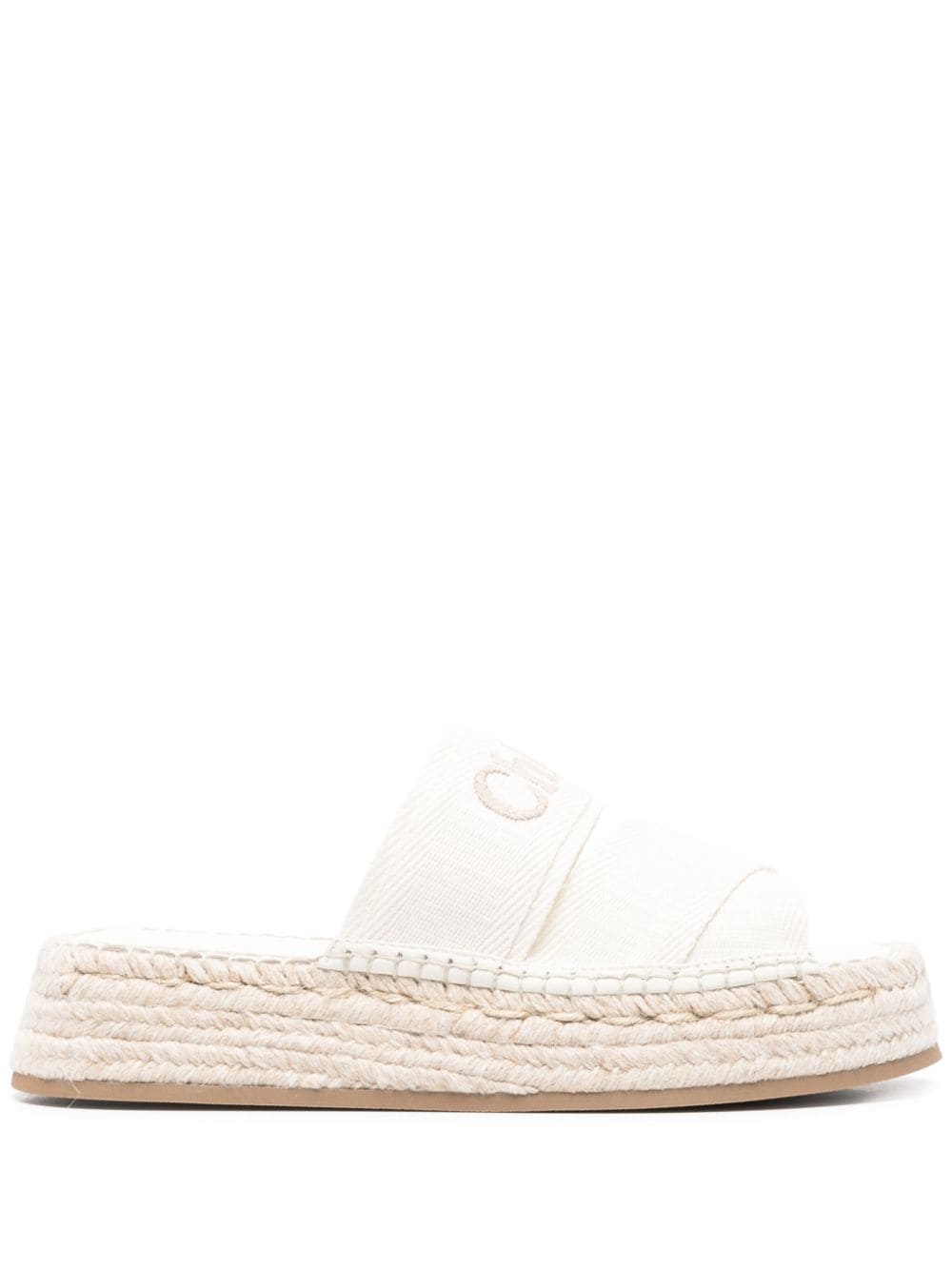 Chloè Sandals White Lining: Fabric