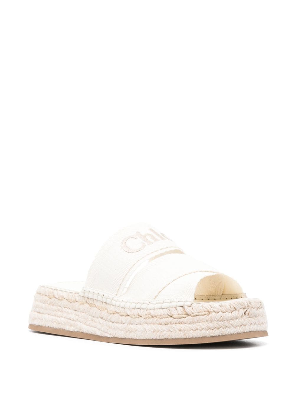 Chloè Sandals White Lining: Fabric