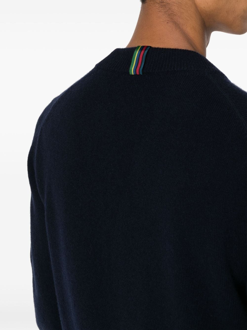 Paul Smith Sweaters Blue Merino Wool
