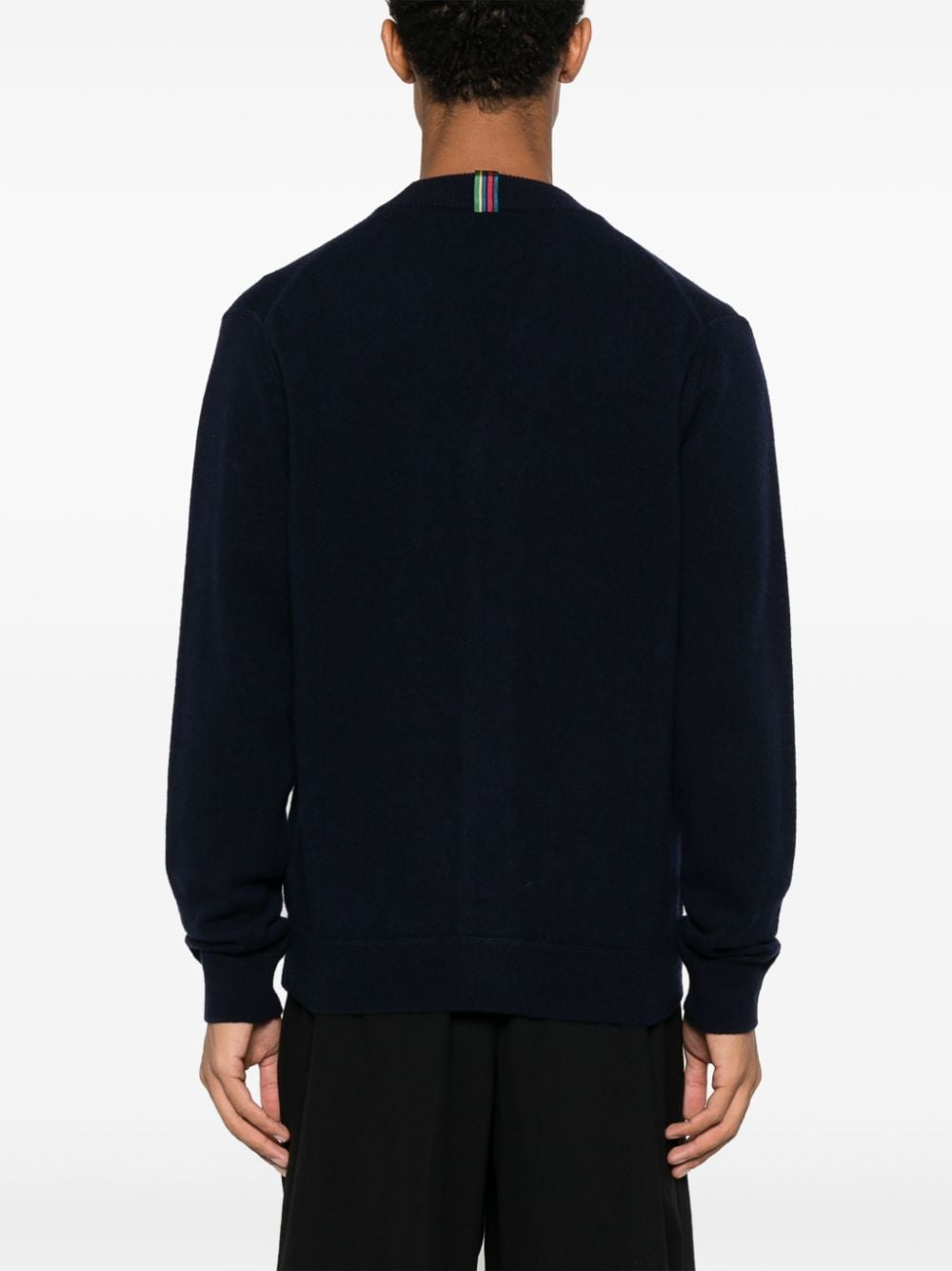 Paul Smith Sweaters Blue Merino Wool