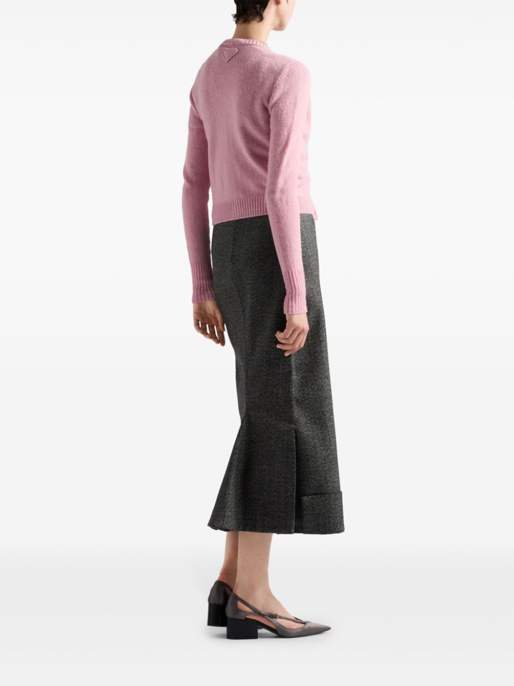 Prada Skirts Black Wool