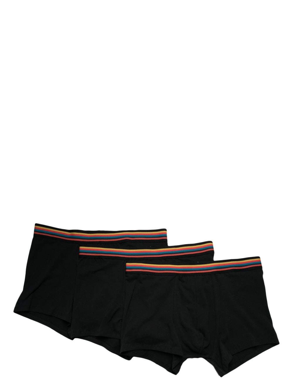 Paul Smith Underwear Black Cotton Elastane