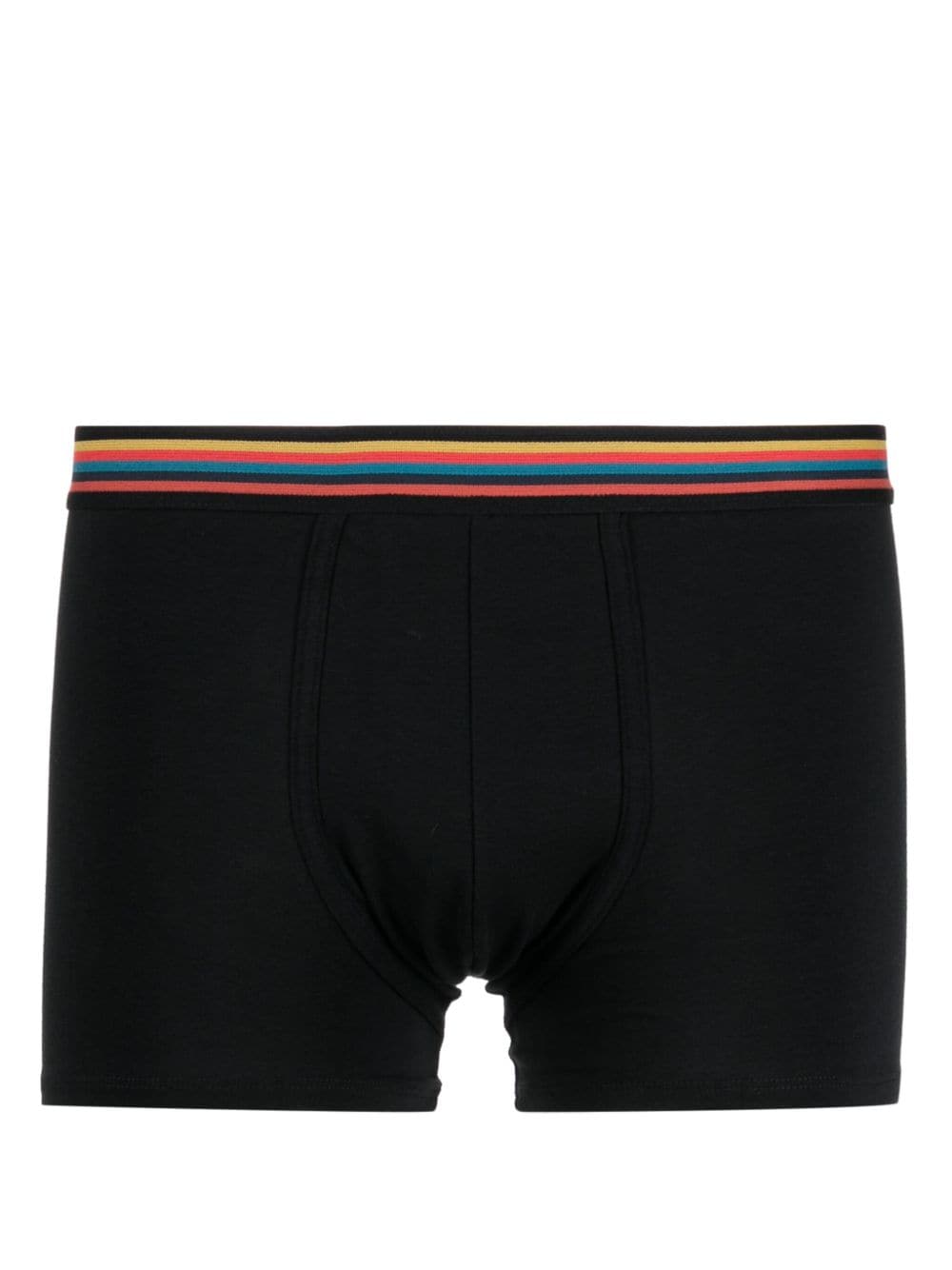 Paul Smith Underwear Black Cotton Elastane