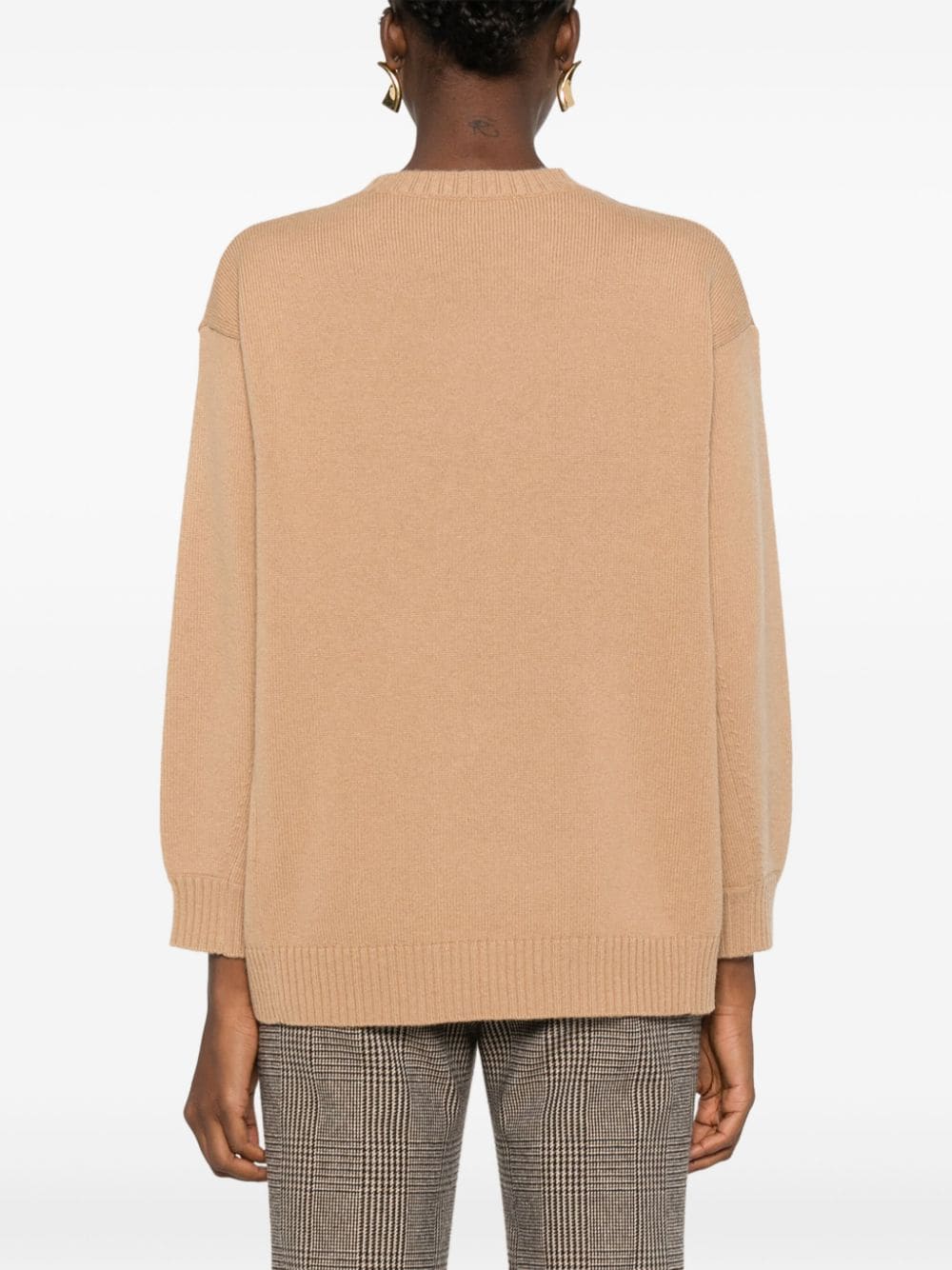 Max Mara Sweaters Camel Wool Cashmere