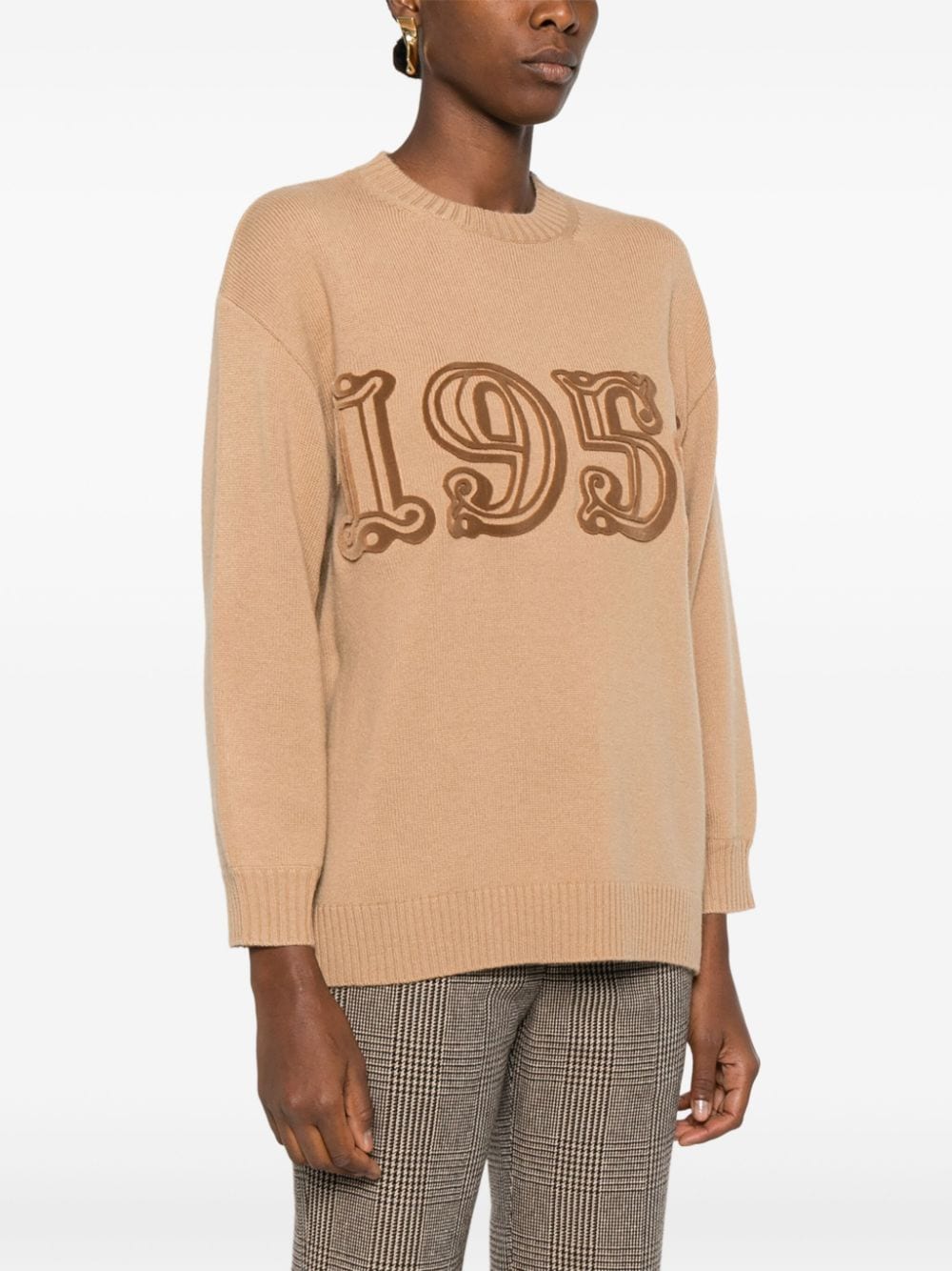 Max Mara Sweaters Camel Wool Cashmere