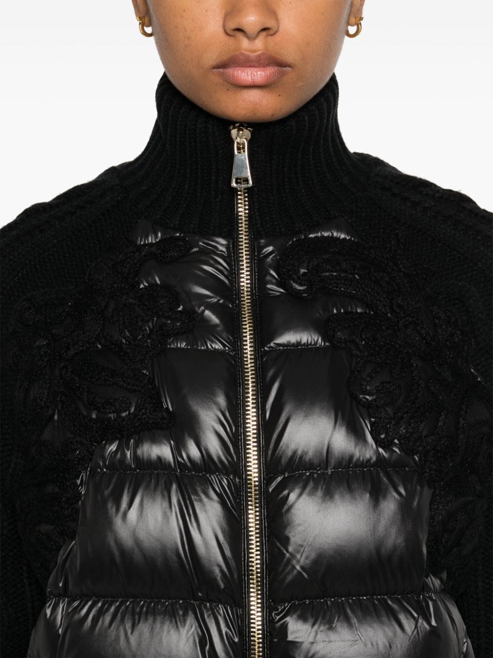 Ermanno Firenze Coats Black Polyamide