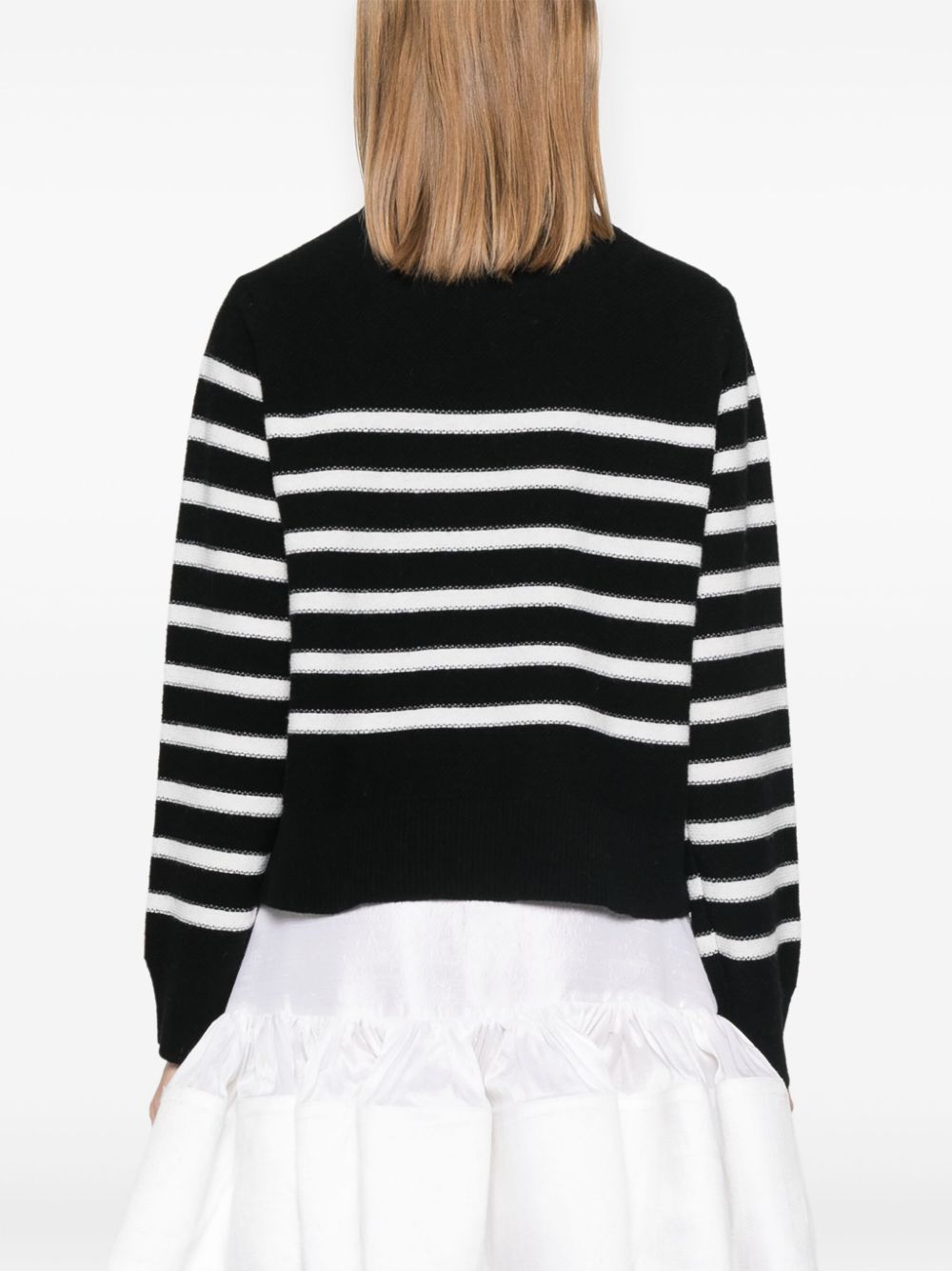 Ermanno Firenze Sweaters Black Polyester Acrylic Wool