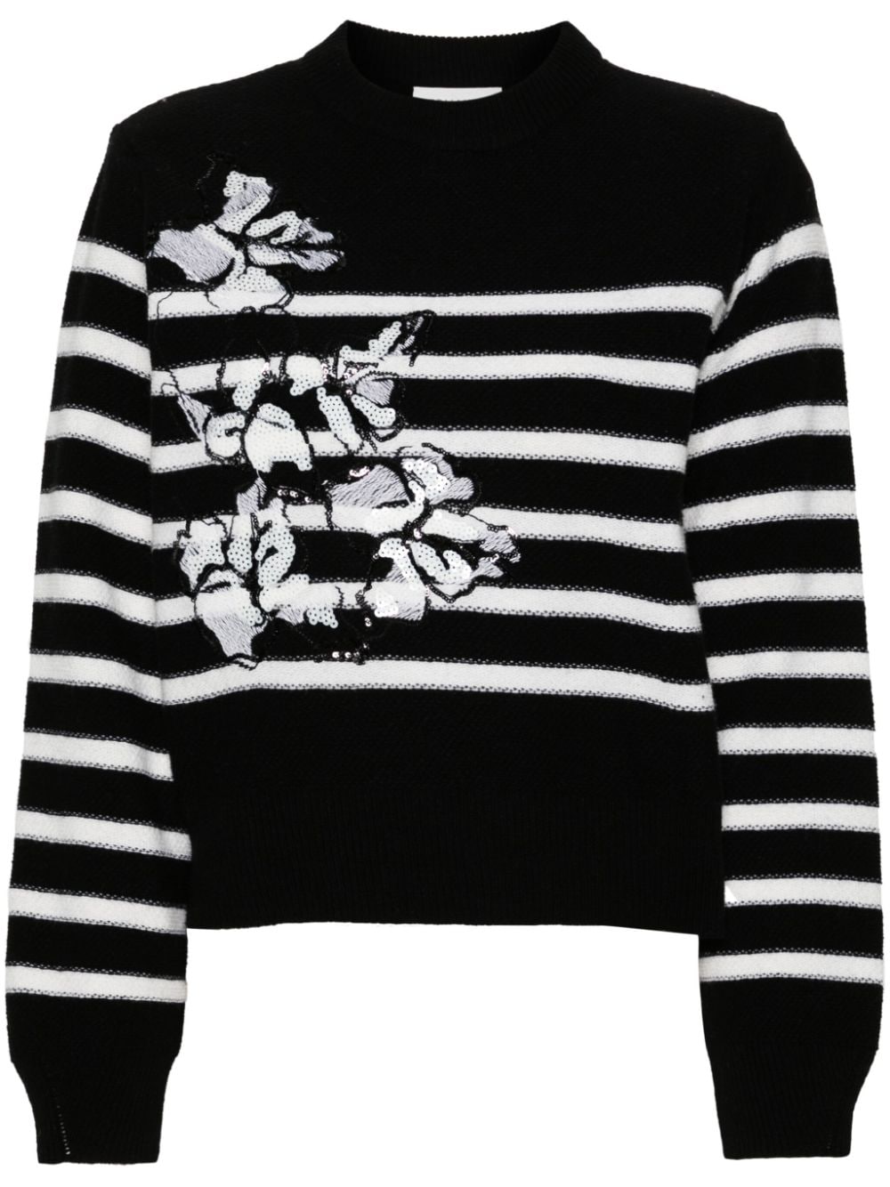 Ermanno Firenze Sweaters Black Polyester Acrylic Wool